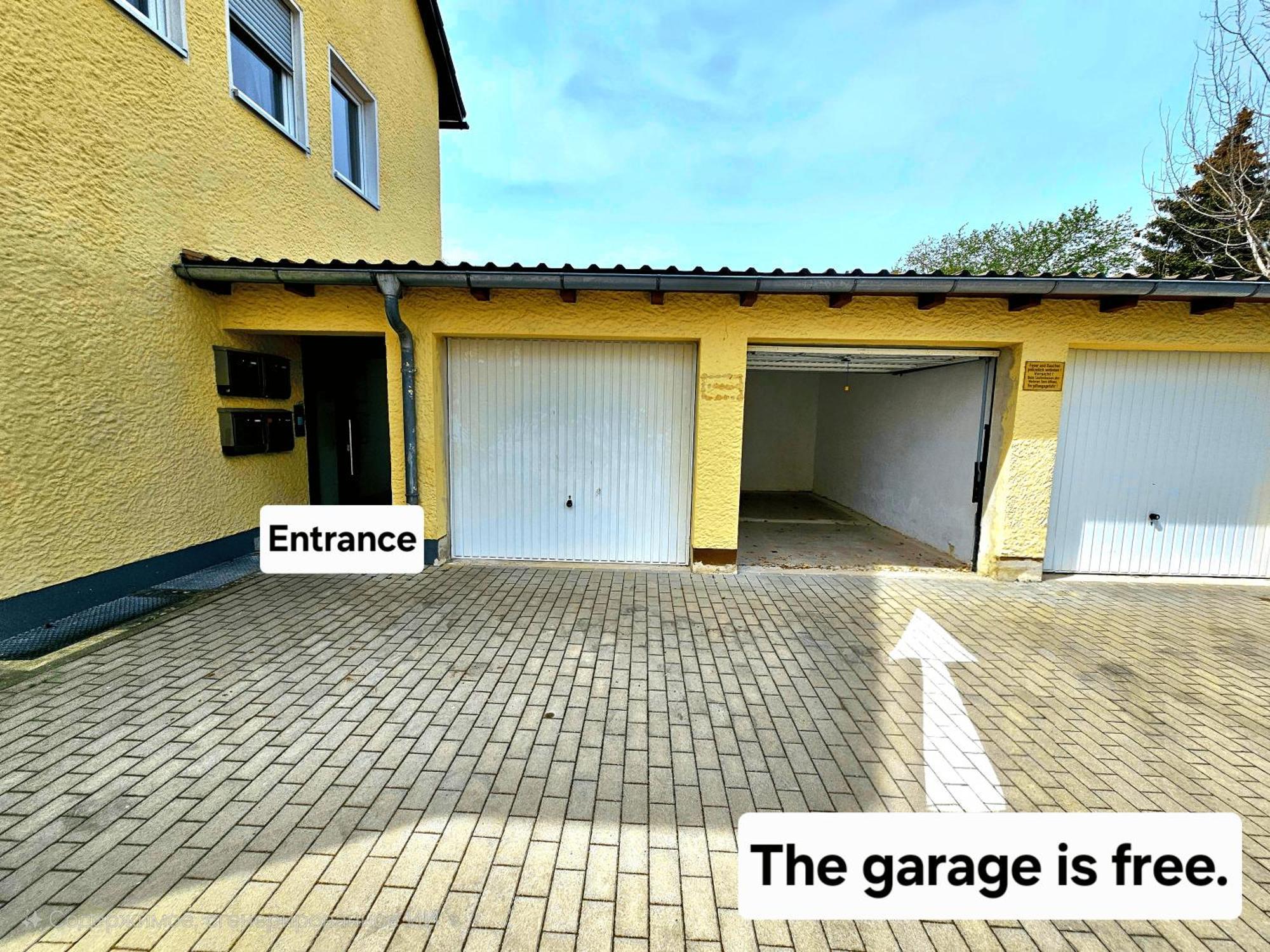 City-close - King Bed & Free Garage Appartement